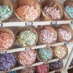 Plenty of saltwater taffy is offered at the new business.