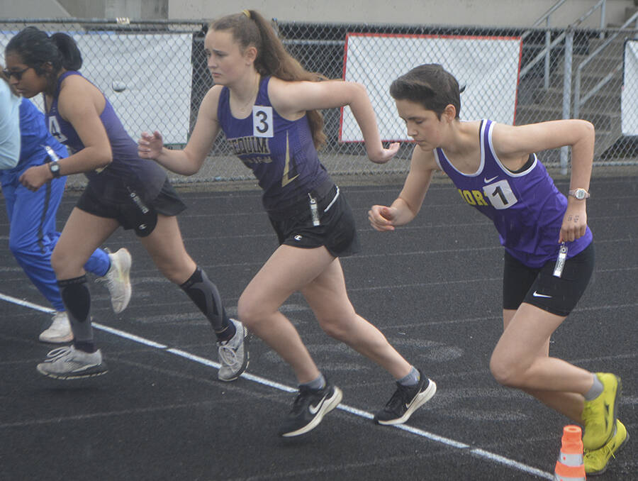 Ava Banker of NK won the 3200 meters.