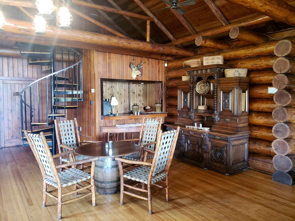 Inside one of the rooms at Kiana Lodge.