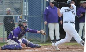 Senior catcher Colton Bower was a big reason for NKs success this season. He will be on scholarship to play for Washington State University next year.