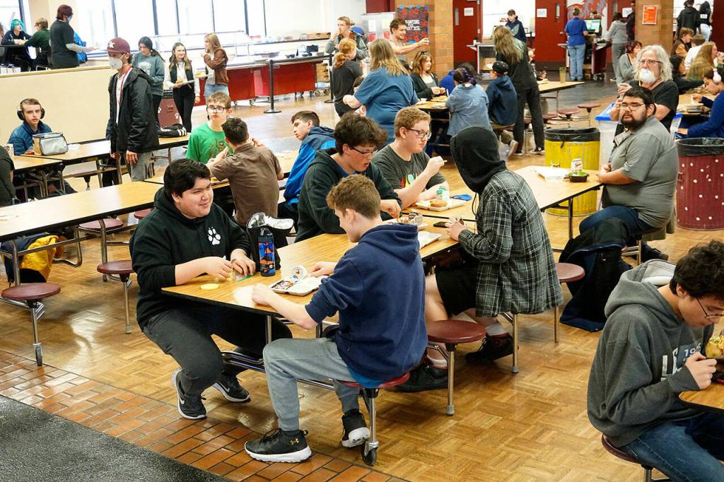 While South Kitsaps primary-age students would rather skip the pepperoni on their pizza slices, high schoolers are all-in for anything spicy on the menu. (Mike De Felice | Kitsap News Group)
