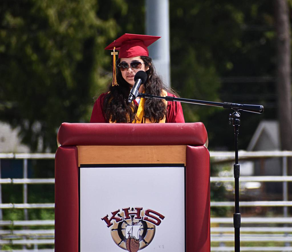 Salutatorian Lea Danhauer describes the journey her and her classmates experienced during their high school years.