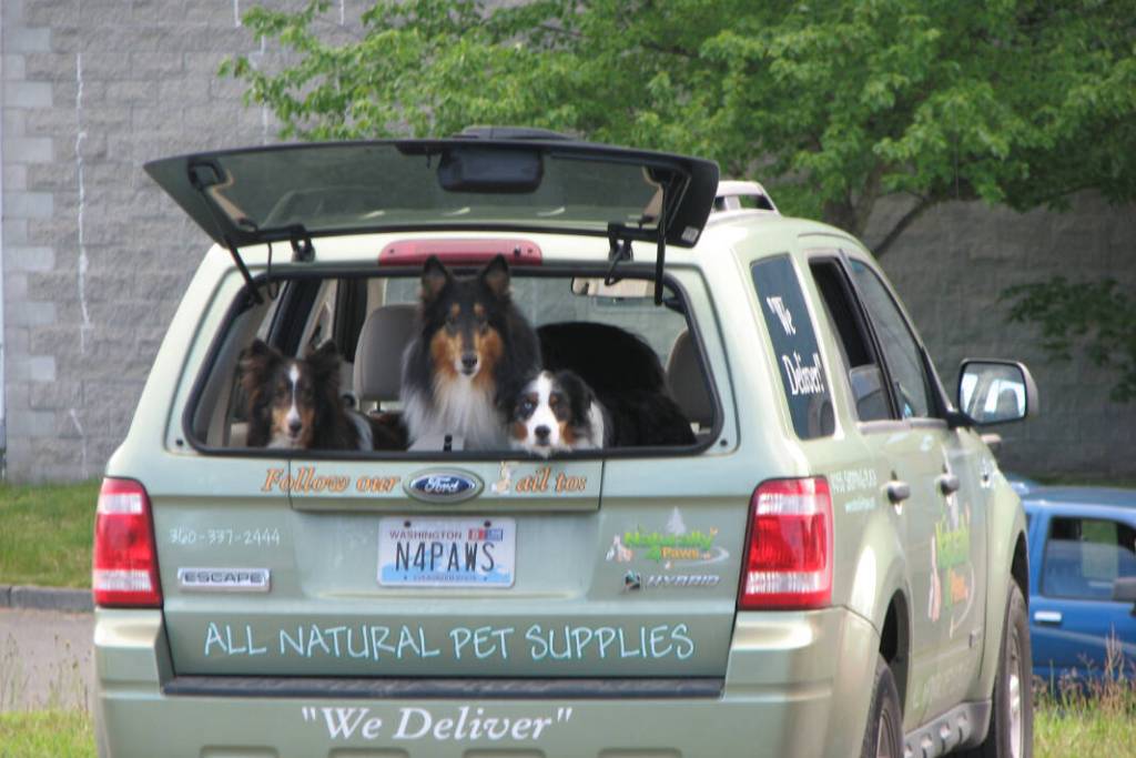 Naturally 4 Paws delivers all natural pet supplies.