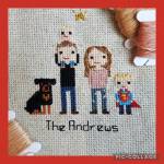 Example of cross stitch. Courtesy Photos