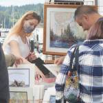 People come from all over Kitsap County and beyond to the annual Poulsbo Arts Festival.