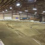 A shot of the layout of the track.