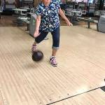 Sandi Shepherd hopes to bowl a 200 game this year, but she averages about half that.