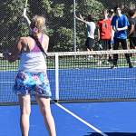 Kristi Gonzalez heads into her first season as coach of the Olympic High School boys tennis team. Nicholas Zeller-Singh/Kitsap News Group Photos