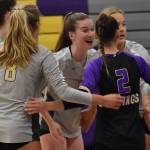 North Kitsap went on a 40-15 run to take the second and third sets from CK.