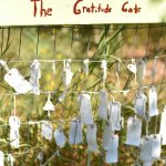 Notes dangle from the Gratitude Gate, one of many activities to do on the farm.