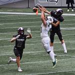 North Kitsaps defense only allowed Port Angeles into the red zone once during the entire game. Nicholas Zeller-Singh/North Kitsap Herald Photos