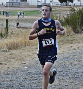 Captain Brodie Strom is leading the Spartans as the top boys runner this season.
