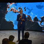 Gov. Jay Inslee gives remarks on reducing emissions in the supply chain.