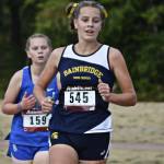 Bainbridges Mayzie Carleton is one of the captains and top runners for the Spartans girls team. Courtesy Photos