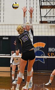 Sequims Kendall Hastings led the charge to come back against Bainbridge. Nicholas Zeller-Singh/Bainbridge Review Photos