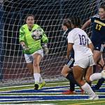 Megan Hauschild shut down Sequims chances on corners and free kicks.