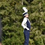 BHS senior Dani Heylen was awarded first place Drum Major and led the Spartan musicians to a second place win overall.