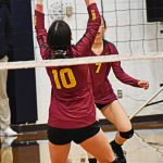 Sophia Call helped set up Kingstons offense throughout the night.