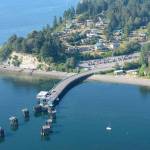 This ariel shot shows the Southworth ferry terminal. Washington State Ferries Courtesy Photo