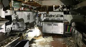 The kitchen and brewery equipment were damaged in the fire. Courtesy Photos