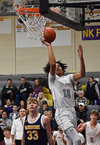 Harry Davies scored 15 straight points for North Kitsap in the fourth quarter. Nicholas Zeller-Singh/Kitsap News Group