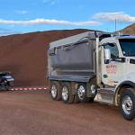 A Vern's Organic Topsoil delivery truck and trailer. Courtesy Photos
