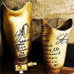 Sarah Dean has saved some of her old prosthetics.