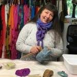 Fiber artist Michelle Johnson. Courtesy Photos