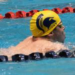 Spartan Thomas Witty leads the Spartans to third place overall. Nicholas Zeller-Singh/Kitsap News Group Photos