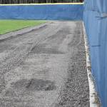 Bainbridge baseball is planning to add a rock warning track in the outfield.