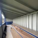 The Bainbridge Spartans are improving their baseball field, including repainting the dugouts. Courtesy Photo