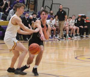 North Kitsap fell in triple overtime 82-76 against Tumwater to finish 6th in state at the 2A boys basektball tournament in Yakima. File Photo