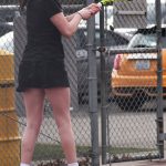 Viking Teegan DeVries sweeps her opponent in two sets.