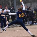 Bainbridges Rollins Anderson shuts down Kingstons offense in the final four innings.