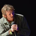 Community member Lee Wyant tell the school board about how being locked in a school resource room closet 20 years ago has affected his life.