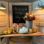 Some of Nells decor that is often used for weddings and other events at the chapel.