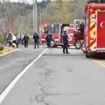 Fire and rescue crews came from all over Kitsap County to help receive passengers if they came ashore on the beach. Instead, Kitsap foot ferries were used to shuttle passengers to Bremerton.