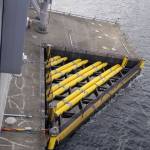 The device in place on the Hood Canal Bridge. Jeff Brown courtesy photo