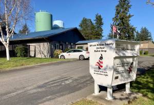 The 24-hour Kitsap County ballot box outside South Kitsap Fire and Rescue Station 8. Elisha Meyer/Kitsap News Group