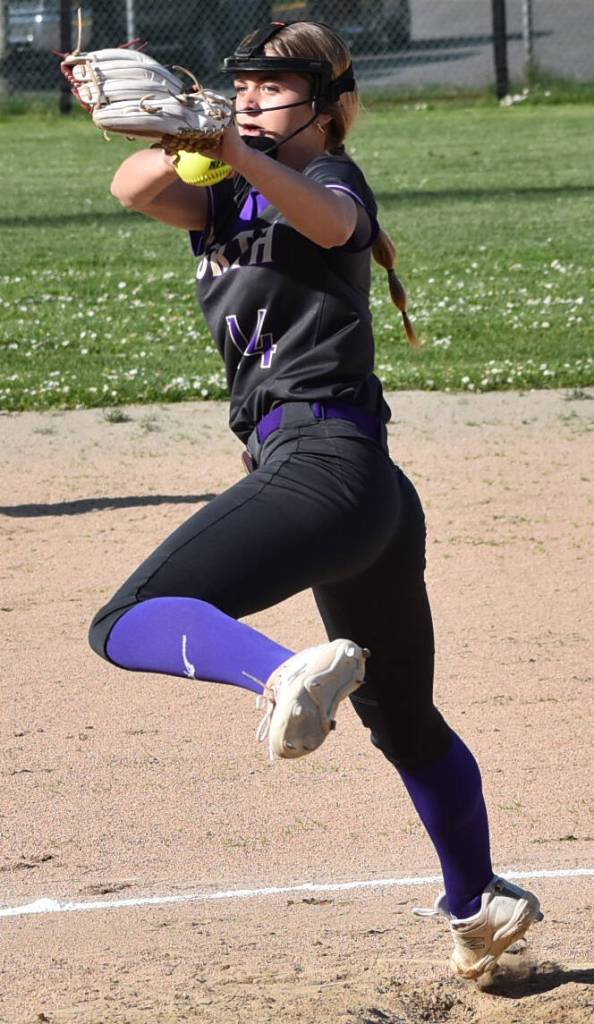 Reese Anderson shuts out the Kingston offense.