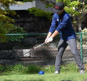 Bainbridges Andrew Jobes finishes sixth overall with an 82. Nicholas Zeller-Singh/Kitsap News Group Photos