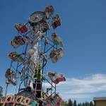 The Zipper is always a popular ride at Viking Fest.