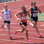 Central Kitsaps Audra Palmer finished fifth in the 1600 event at state. Nicholas Zeller-Singh/Kitsap News Group Photos