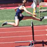 Bainbridge Claire Hungerford finished 7th in the 100 hurdles.