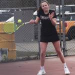 NKs Teegan Devries was named first-team all-league in girls tennis.