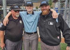 OJ, Kyler and JJ Simpson celebrate Father's Day by umpiring a baseball game together. OJ Simpson courtesy photo