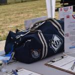 The silent auction raised $1,900 of the $6,500 total raised at the baseball game.