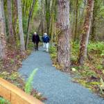 Madrona house offers residents a beautiful garden and walking trails to enjoy. Photo courtesy of Bainbridge Senior Living.