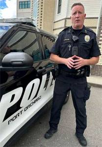 Port Orchard police chief Matt Brown. Mike De Felice/Kitsap News Group