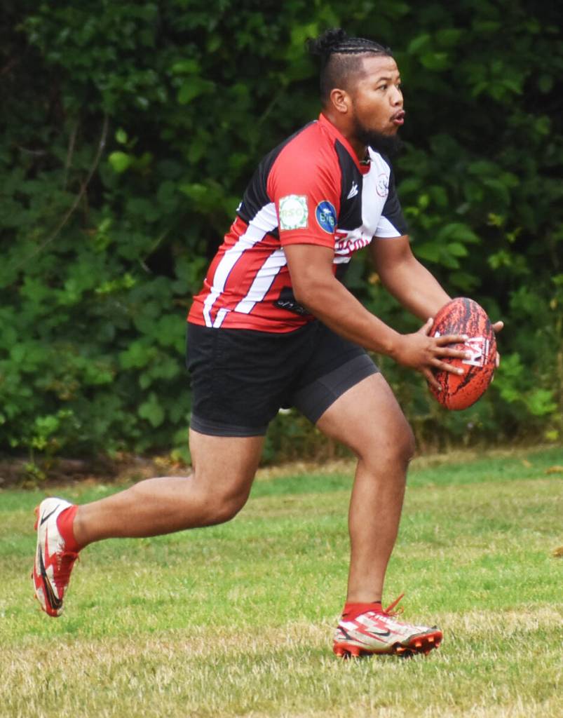 The rugby squad consists of mostly active duty or former military veterans.